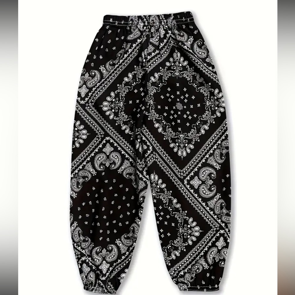 NWT Unisex Toddler Lightweight Viscose Harem Pants: Size: 120/Sz 6